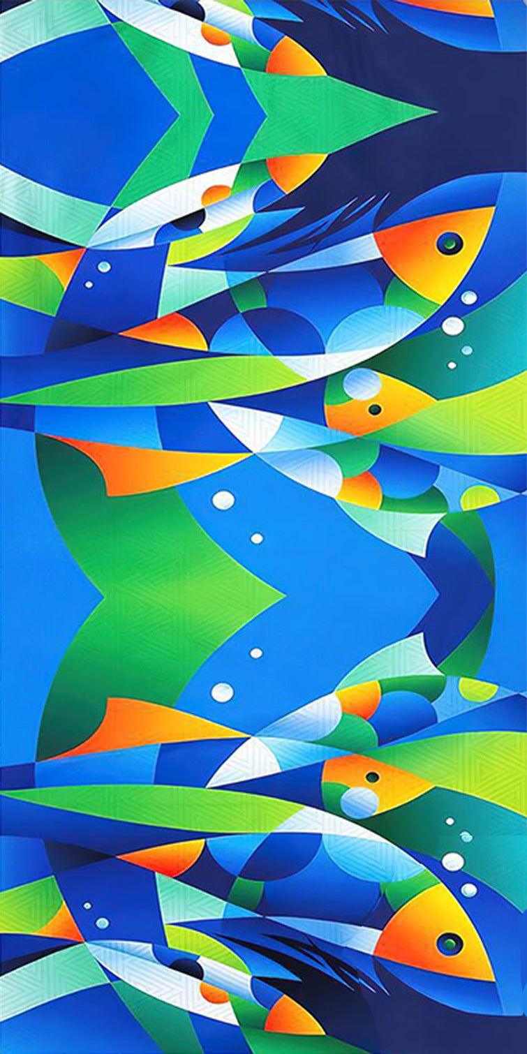 Digital Print Microfiber Beach Towel